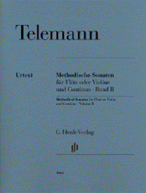 Telemann - Methodical Sonatas for Flute or Violin and Continuo, Volume 2 (Henle)