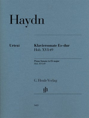 Haydn Joseph -Haydn Piano Sonata in E Flat Major Hob XVI:49