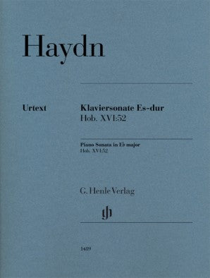 Haydn Joseph -Haydn Piano Sonata E Flat Major Hob XVI:52