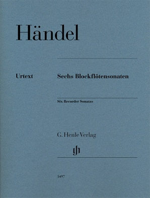 Handel  - Six Recorder Sonatas - Alto Recorder