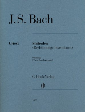 Bach, Johann Sebastian - Sinfonias BWV 787-801 without fingering