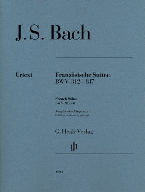 Bach, Johann Sebastian - French Suites BWV 812-817 no fingering