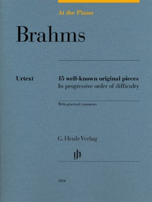 Brahms, Johannes - Brahms at the Piano - 15 Well-known Original Piece