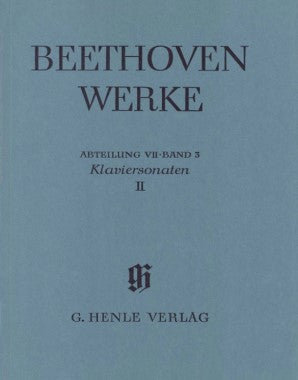 Beethoven, Ludwig van - Piano Sonatas Volume 2 Full Score