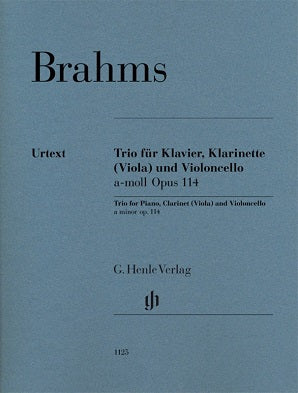 Brahms - Clarinet Trio in A minor Op. 114