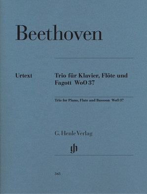 Beethoven - Trio WoO 37 in G major for Flute, Bassoon and Piano