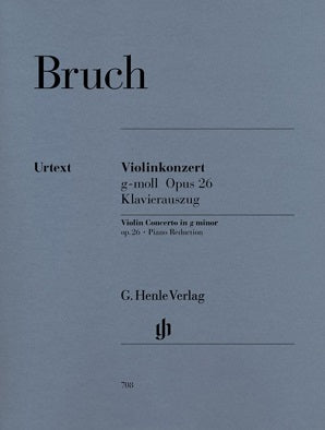 Bruch - Violin Concerto in G minor Op 26 Violin/Piano