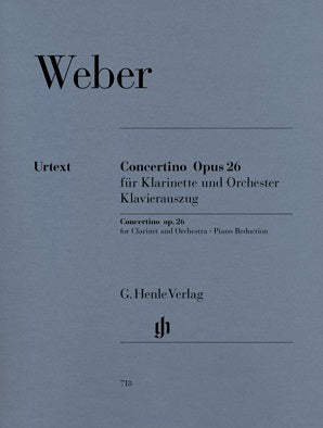 Weber - Concertino Op. 26 for Clarinet and Orchestra