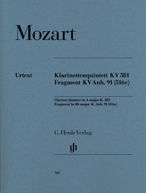 Mozart - Quintet K 581 A major