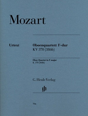 Mozart - Oboe Quartet F major K. 370 (368b)