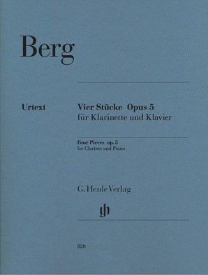 Berg - Four Pieces for Clarinet and Piano Op. 5