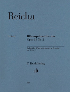 Reicha, A - Quintet E flat major Op. 88 No. 2 for wind quintet