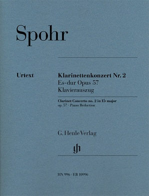 Sphor - Clarinet Concerto No. 2 in E flat major Op. 57