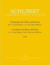Schubert, F - Variations on the song 'Trockne Blumen' D 802 Op. post. 160 (Barenreiter)
