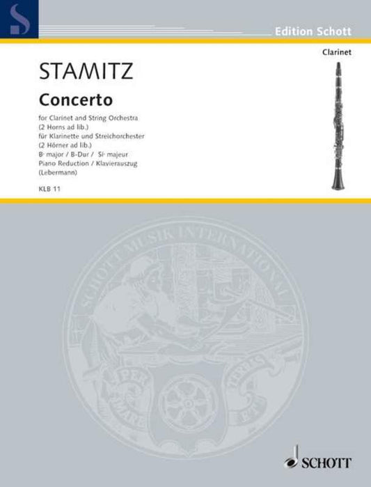 Stamitz - Clarinet Concerto in B flat major
