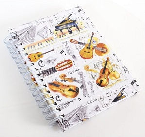 A6 Spiral Bound Lined Pages Notebook