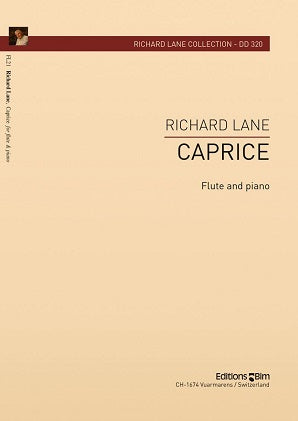 Lane, Richard  - Caprice for flute and piano
