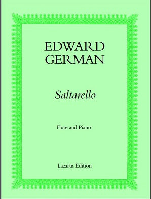 German E - Saltarello for Flute and Piano (Lazarus)