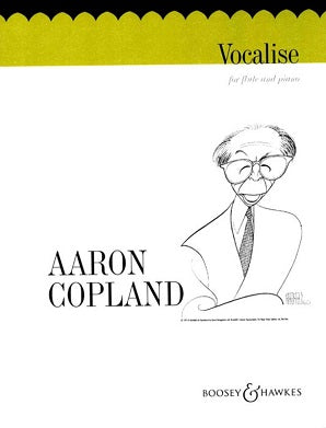 Copland, A - Vocalise for flute and piano