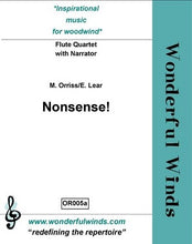 Orriss/Lear - Nonsense 4 flutes and Narrator