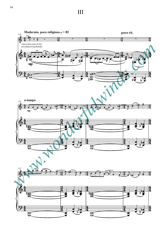 Carr, J -Sonata (2020)  for flute and Piano