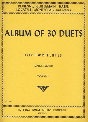 Album of 30 Duets Volume II ed M Moyse