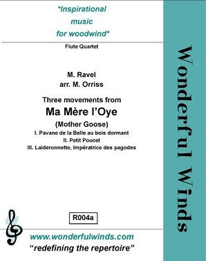 Ravel - Ma Mere l'Oye for flute quartet