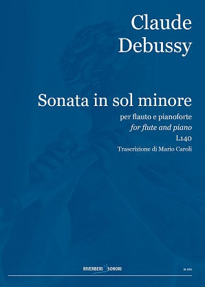 Debussy , C - Sonata in G minor for flute and piano (L141)