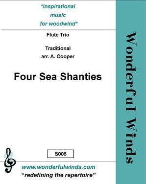 Trad -  Four Seas Shanties for 3 flutes