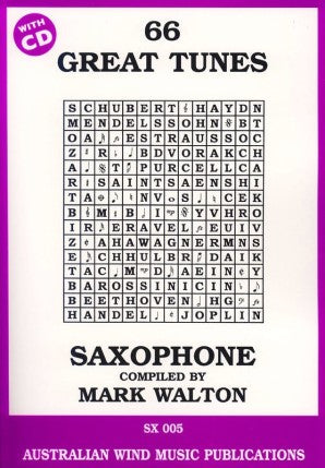 66 Great Tunes for Alto Saxophone