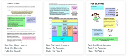 Best Start Music Lessons: Book 1
