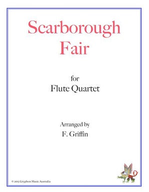 Griffin, Fran - Scarborough Fair for flute quartet (Instant Download)
