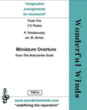 Tchaikovsky: Miniature Overture (Nutcracker) for three flutes