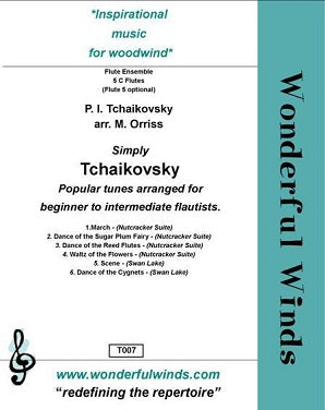 Tchaikovsky, P. - Simply Tchaikovsky - for flute ensemble