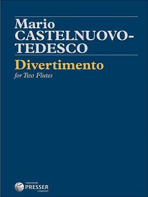 Castelnuovo-Tedesco, Mario - Divertimento for two flutes