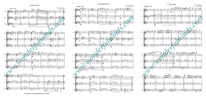 Trad./Monnoye: Three Carols for three flutes