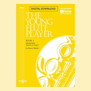 The Young Flute Player Book 4 Beginner Duets & Trios (Instant Download)