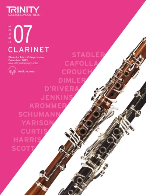 Trinity Clarinet Exam Pieces from 2023 Grade 7 Score/Part