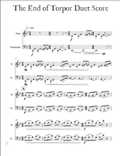 Hankin, Jen - The End of Tropor for flute and cello (Digital Download)