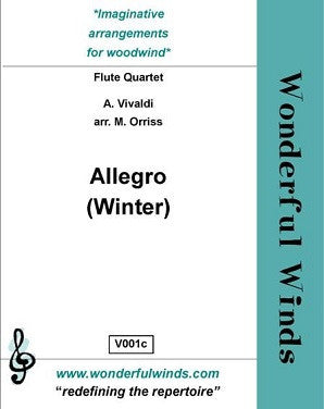 Vivaldi/Orriss - Allegro, Winter from the 