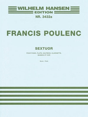 Poulenc Sextet Score & Parts