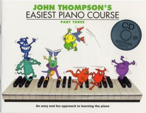 John Thompson's Easiest Piano Course - Part 3 - Book/CD Pack