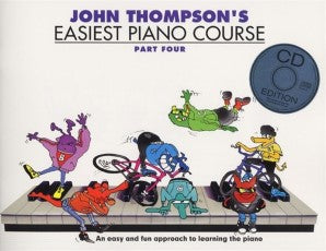 John Thompson's Easiest Piano Course - Part 4 -  Book/CD Pack