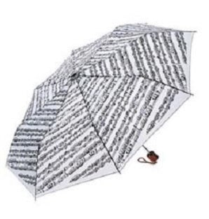 Umbrella Sheet Music White Travel