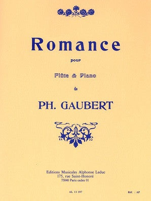 Gaubert -  Romance for Flute & Piano (Leduc)