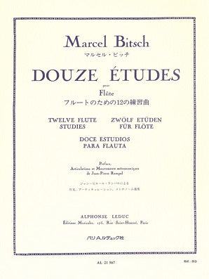 Bitsch , Marcel - 12 Etudes (Leduc)