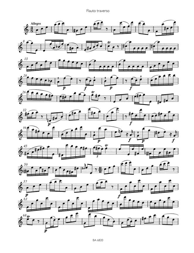 Bach, CPE - Sonata in A minor Wq 132 (Barenreiter)