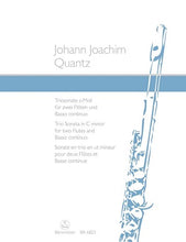 Quantz Johann Joachim	Trio Sonata in C minor. First edition.