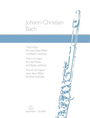 Bach Johann Christian	Trio in G.
