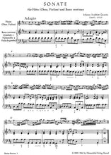Quantz Johann Joachim - Sonata in D from Fuerstenbergiana.